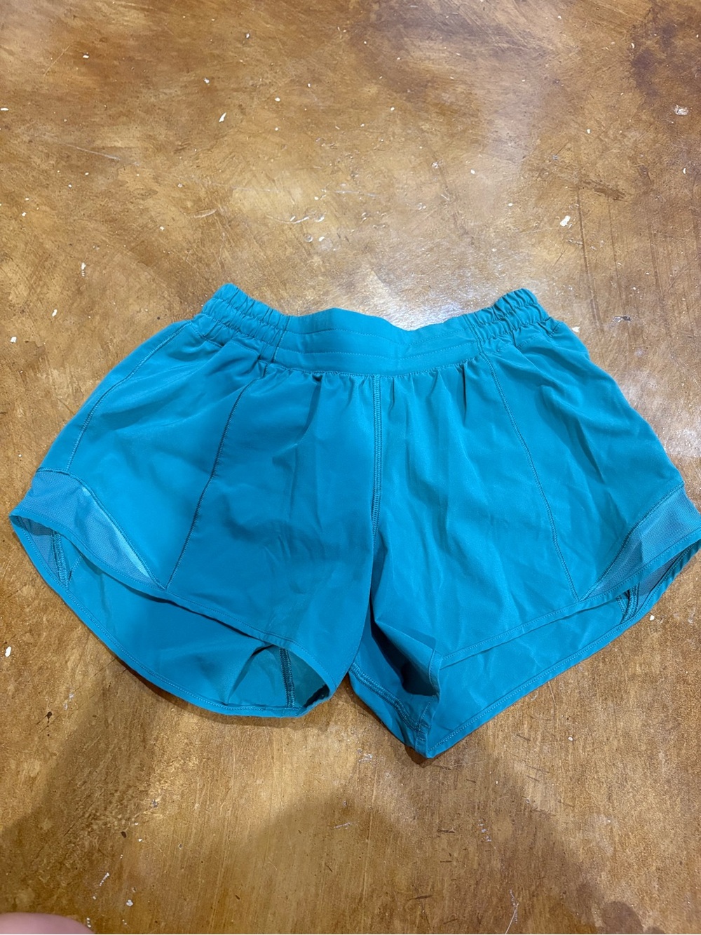 lululemon athletica Teal Running Shorts